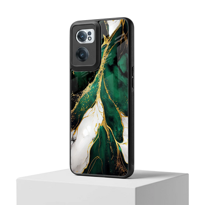 Emerald Luxe oneplus nord ce 2 mobile cover | shockproof glass phone case