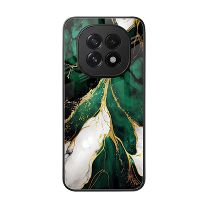 Emerald Luxe back phone cover | glass case for oppo f29 5g