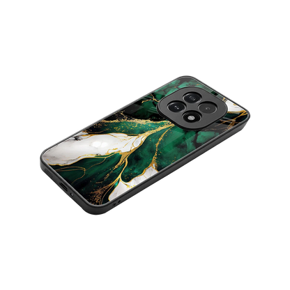 Emerald Luxe stylish phone case for oppo f29 5g | glossy glass and slim fit