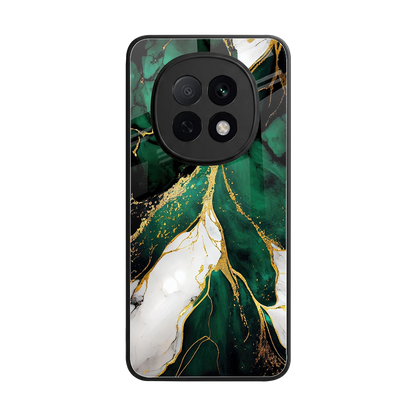 Emerald Luxe back phone cover | glass case for oppo f29 pro 5g