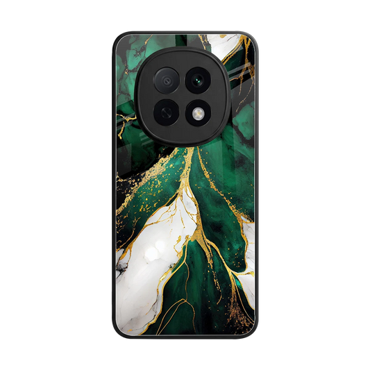 Emerald Luxe back phone cover | glass case for oppo f29 pro 5g