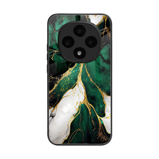 Emerald Luxe back phone cover | glass case for oppo f31 pro 5g
