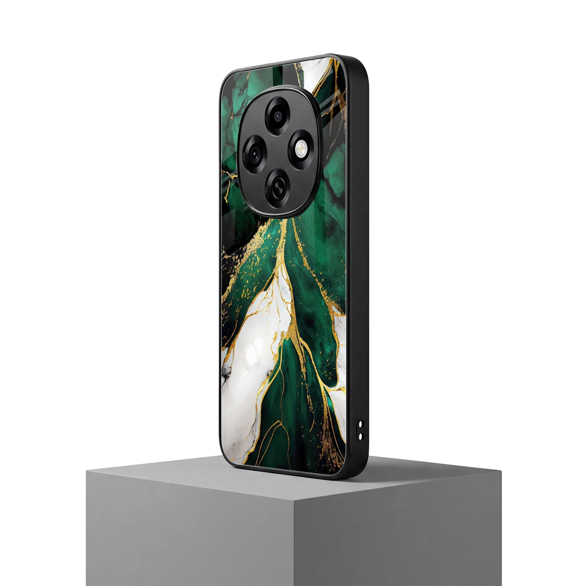 Emerald Luxe oppo f31 pro 5g mobile cover | shockproof glass phone case