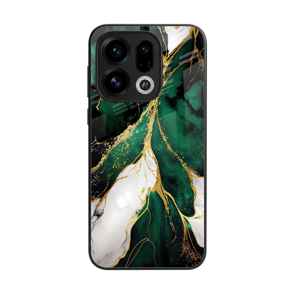 Emerald Luxe back phone cover | glass case for oppo find x9