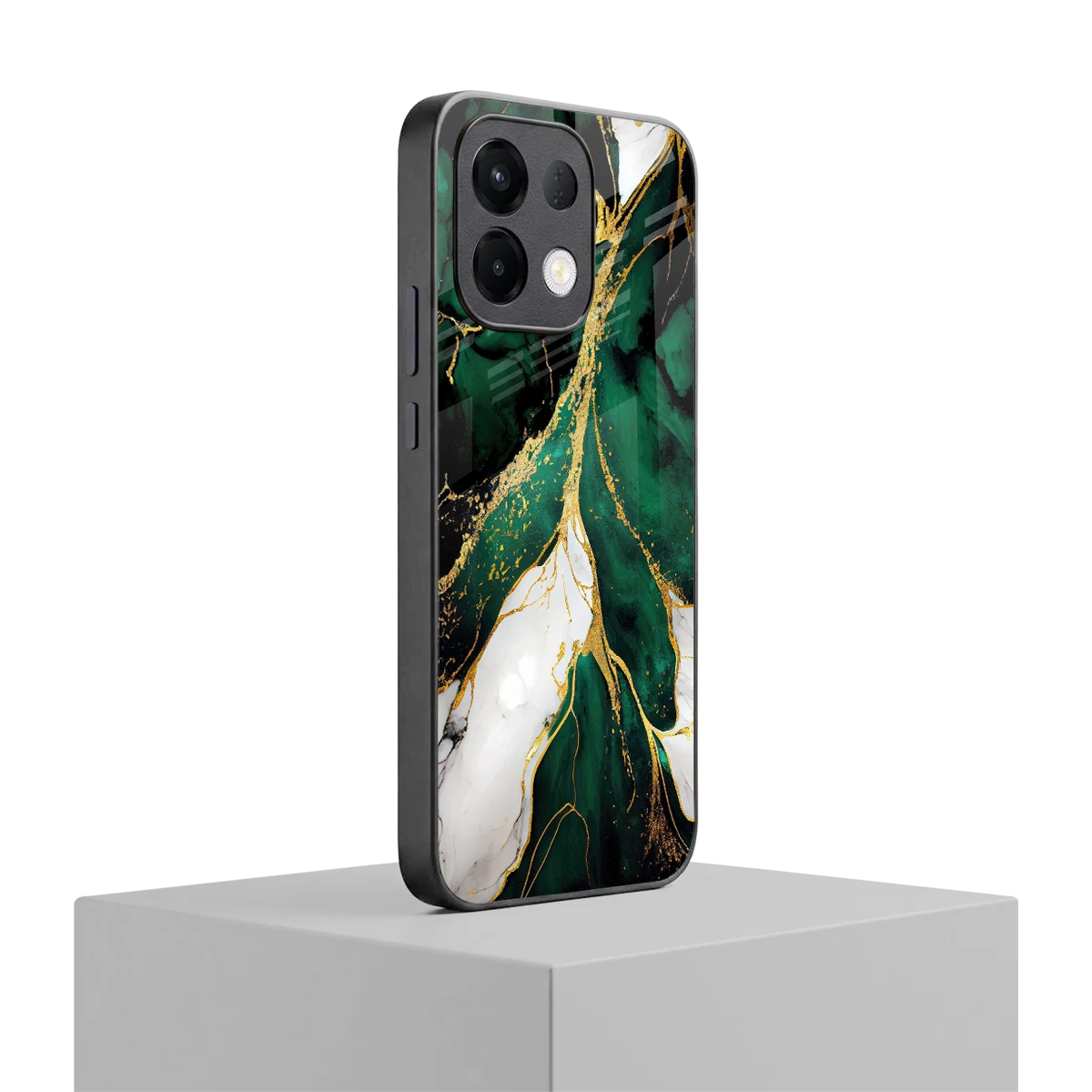 Emerald Luxe oppo k13 5g mobile cover | shockproof glass phone case