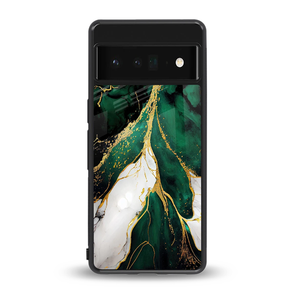 Emerald Luxe back phone cover | glass case for google pixel 6 pro