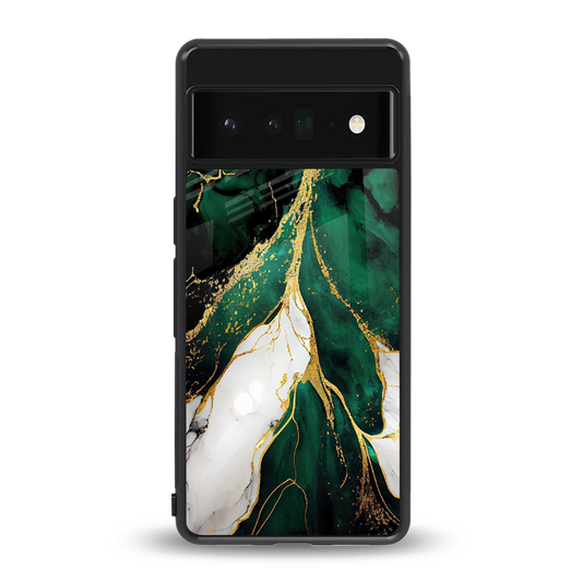 Emerald Luxe back phone cover | glass case for google pixel 6 pro