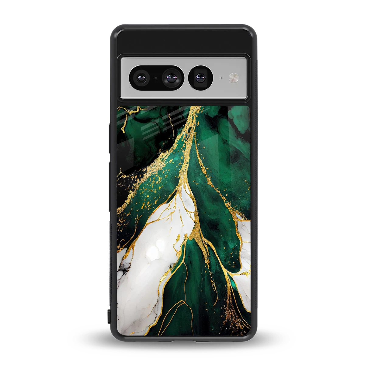 Emerald Luxe back phone cover | glass case for google pixel 7 pro