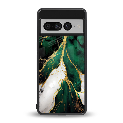 Emerald Luxe back phone cover | glass case for google pixel 7 pro