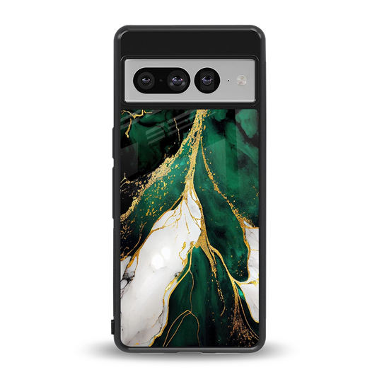 Emerald Luxe back phone cover | glass case for google pixel 7 pro