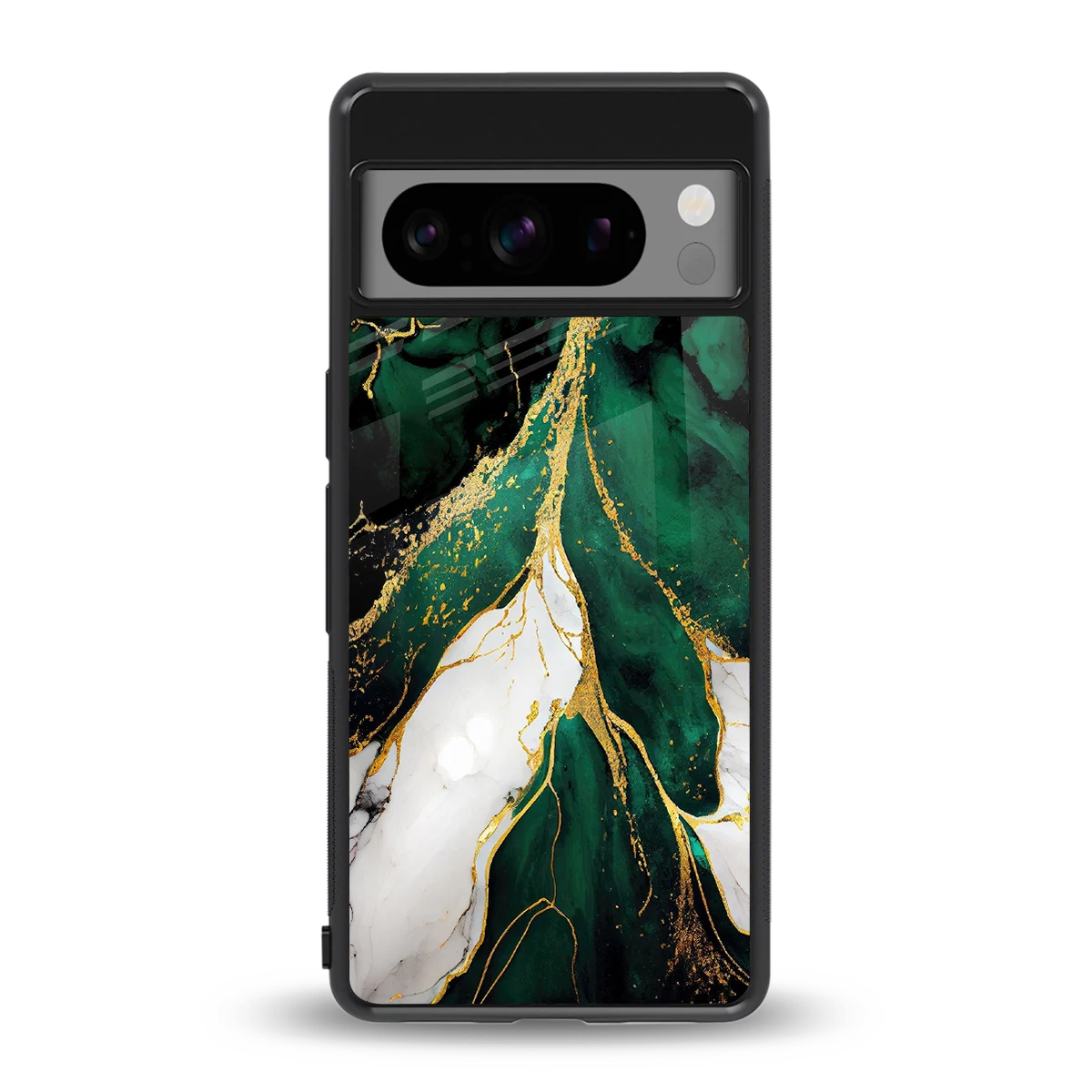 Emerald Luxe back phone cover | glass case for google pixel 8 pro