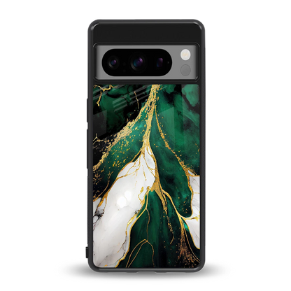 Emerald Luxe back phone cover | glass case for google pixel 8 pro