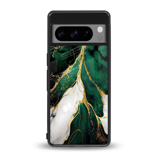 Emerald Luxe back phone cover | glass case for google pixel 8 pro
