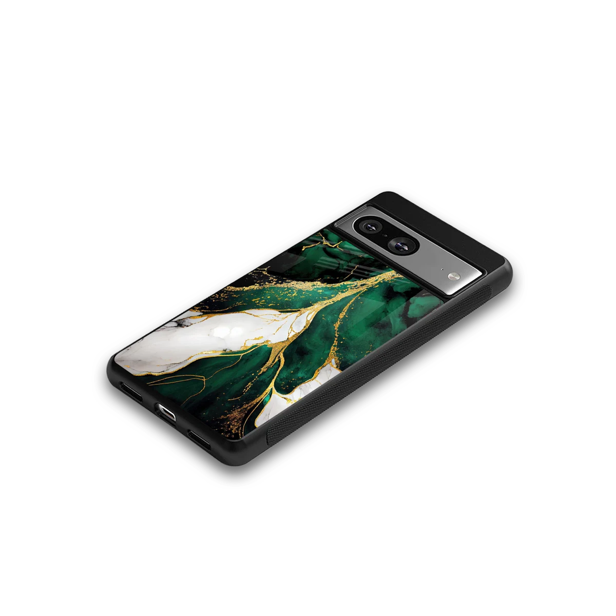 Emerald Luxe google pixel 8 mobile cover | shockproof glass phone case