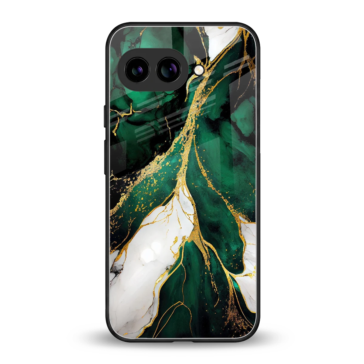Emerald Luxe back phone cover | glass case for google pixel 10a