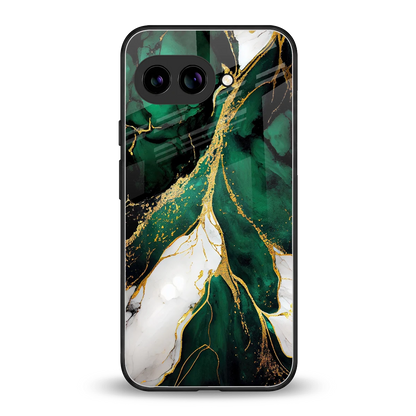 Emerald Luxe back phone cover | glass case for google pixel 10a