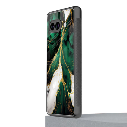 Emerald Luxe google pixel 10a mobile cover | shockproof glass phone case