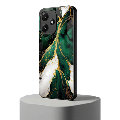 Emerald Luxe redmi 12 5g mobile cover | shockproof glass phone case