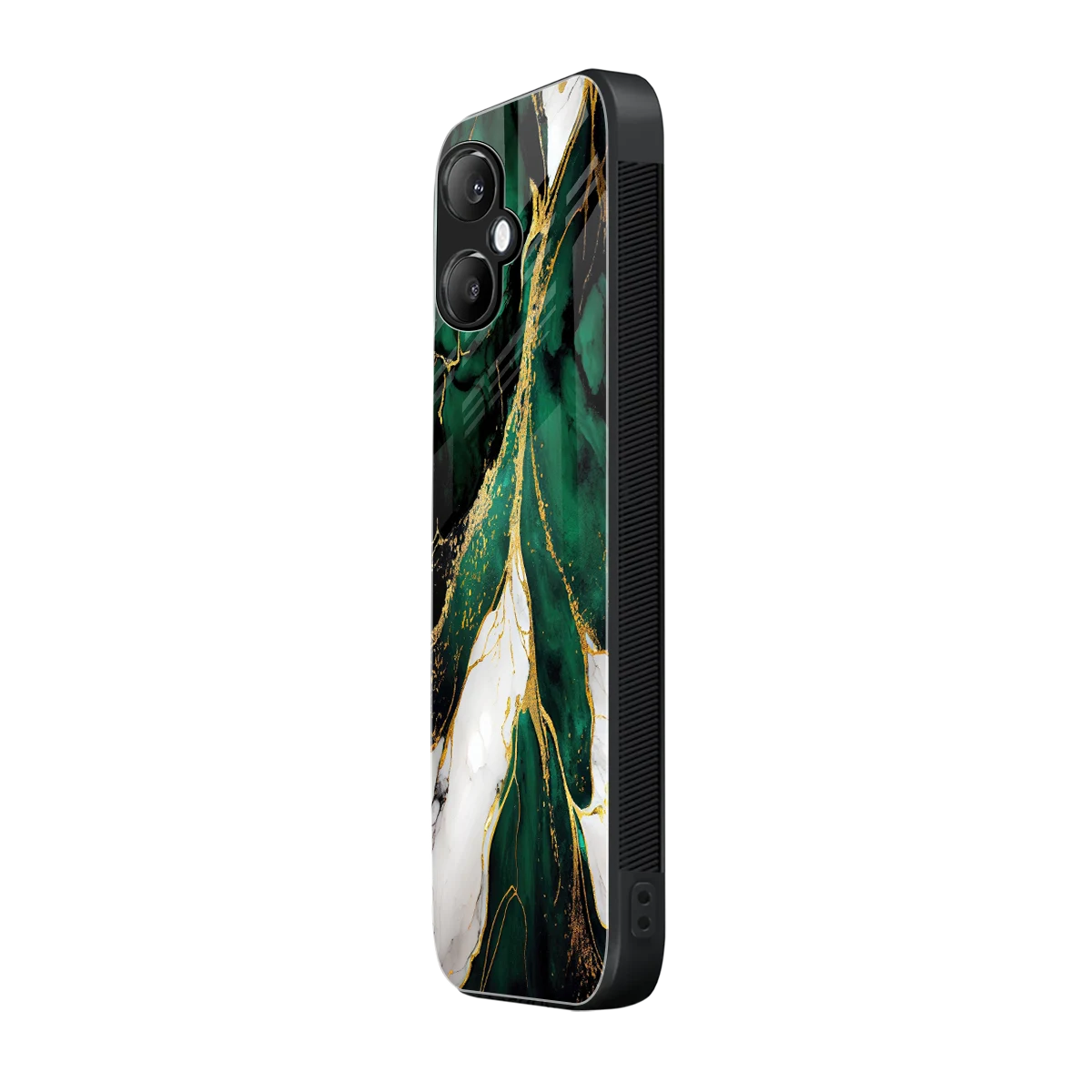 Emerald Luxe samsung galaxy a06 5g mobile cover | shockproof glass phone case