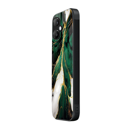 Emerald Luxe samsung galaxy a06 5g mobile cover | shockproof glass phone case