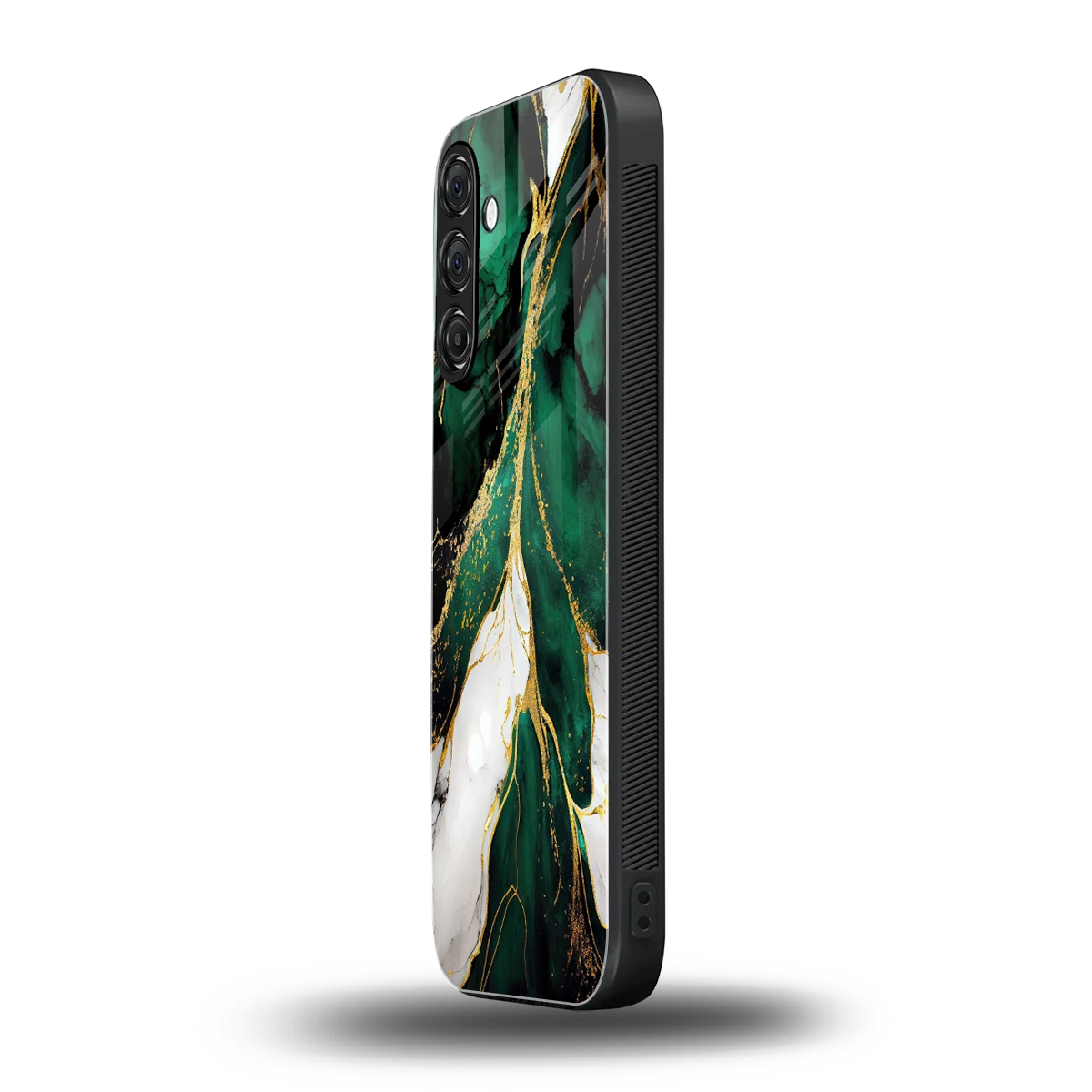 Emerald Luxe samsung galaxy a37 5g mobile cover | shockproof glass phone case