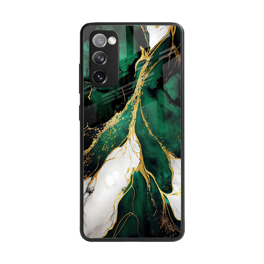 Emerald Luxe back phone cover | glass case for samsung galaxy s20 fe
