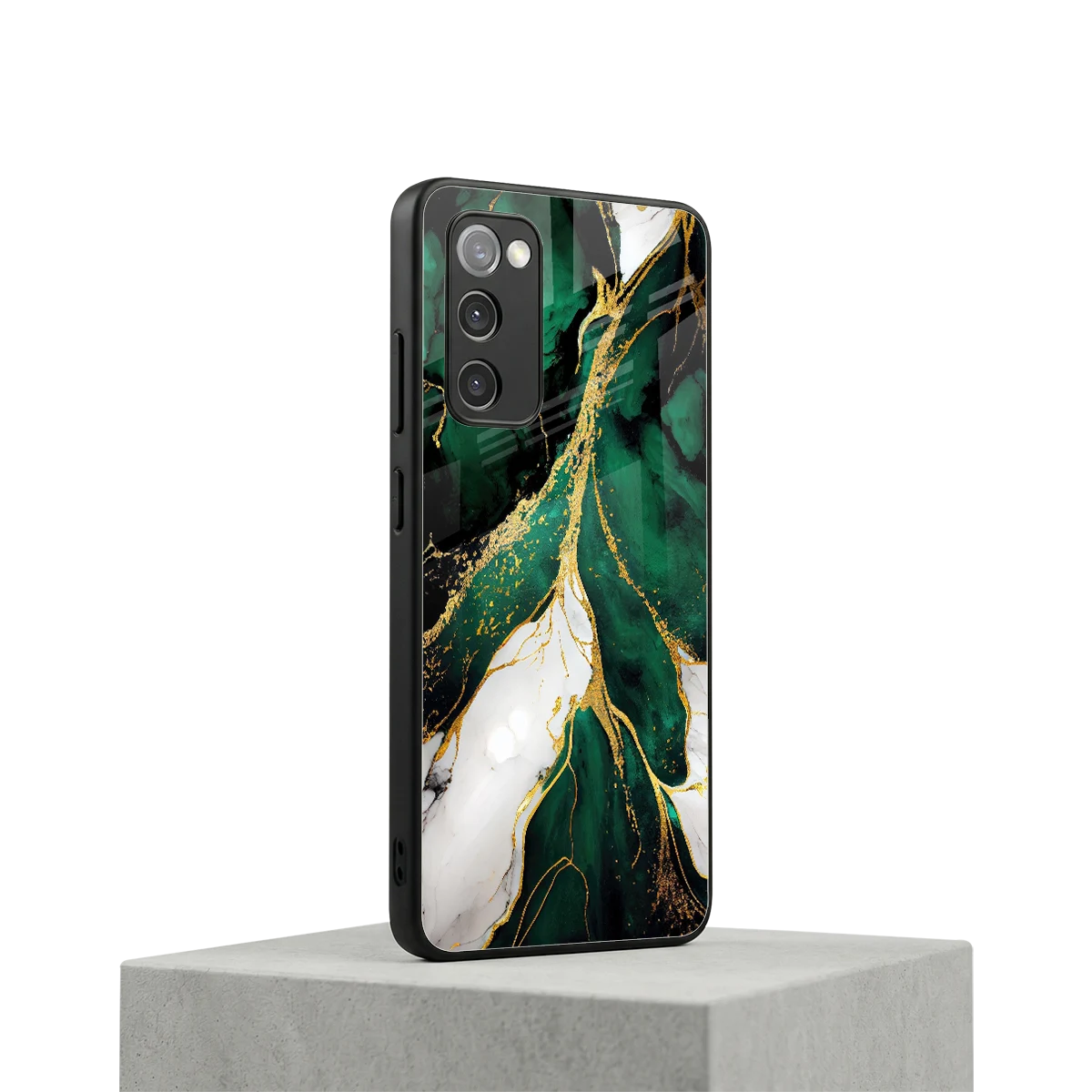 Emerald Luxe samsung galaxy s20 fe mobile cover | shockproof glass phone case