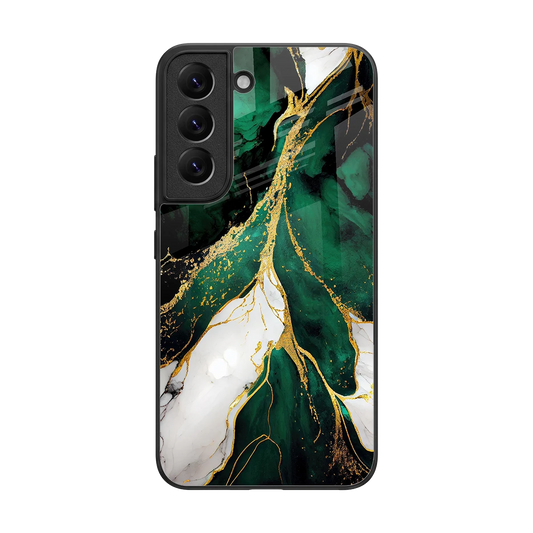 Emerald Luxe back phone cover | glass case for samsung galaxy s22
