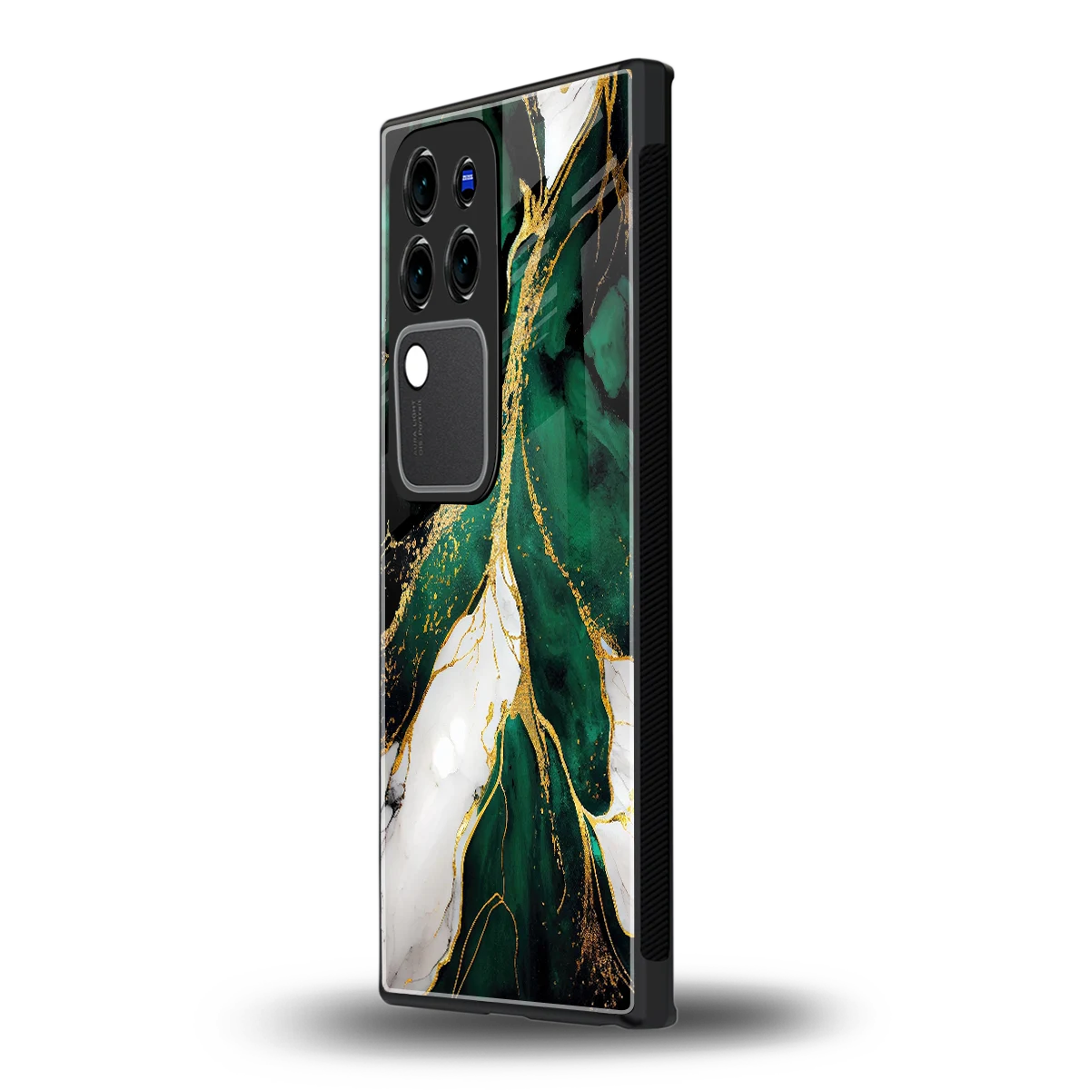 Emerald Luxevivo v30 pro mobile cover | shockproof glass phone case