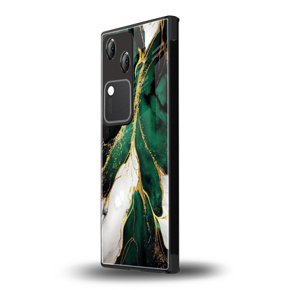 Emerald Luxe vivo v30 mobile cover | shockproof glass phone case