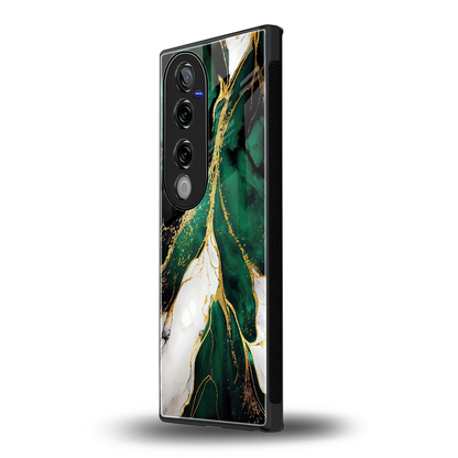Emerald Luxe vivo v40 pro mobile cover | shockproof glass phone case