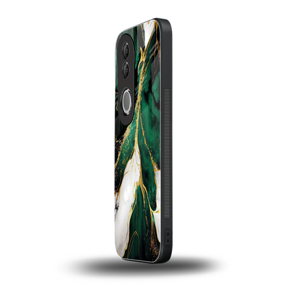 Emerald Luxe vivo v50 mobile cover | shockproof glass phone case