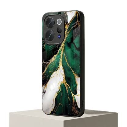 Emerald Luxe vivo v70 mobile cover | shockproof glass phone case