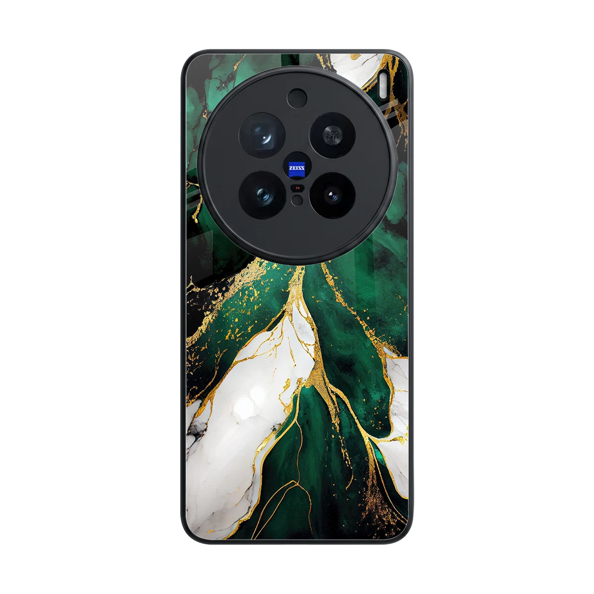 Emerald Luxe back phone cover | glass case for vivo x200 pro