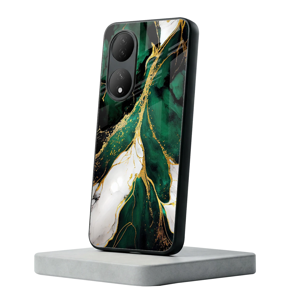 Emerald Luxe Vivo-y100 mobile cover | shockproof glass phone case