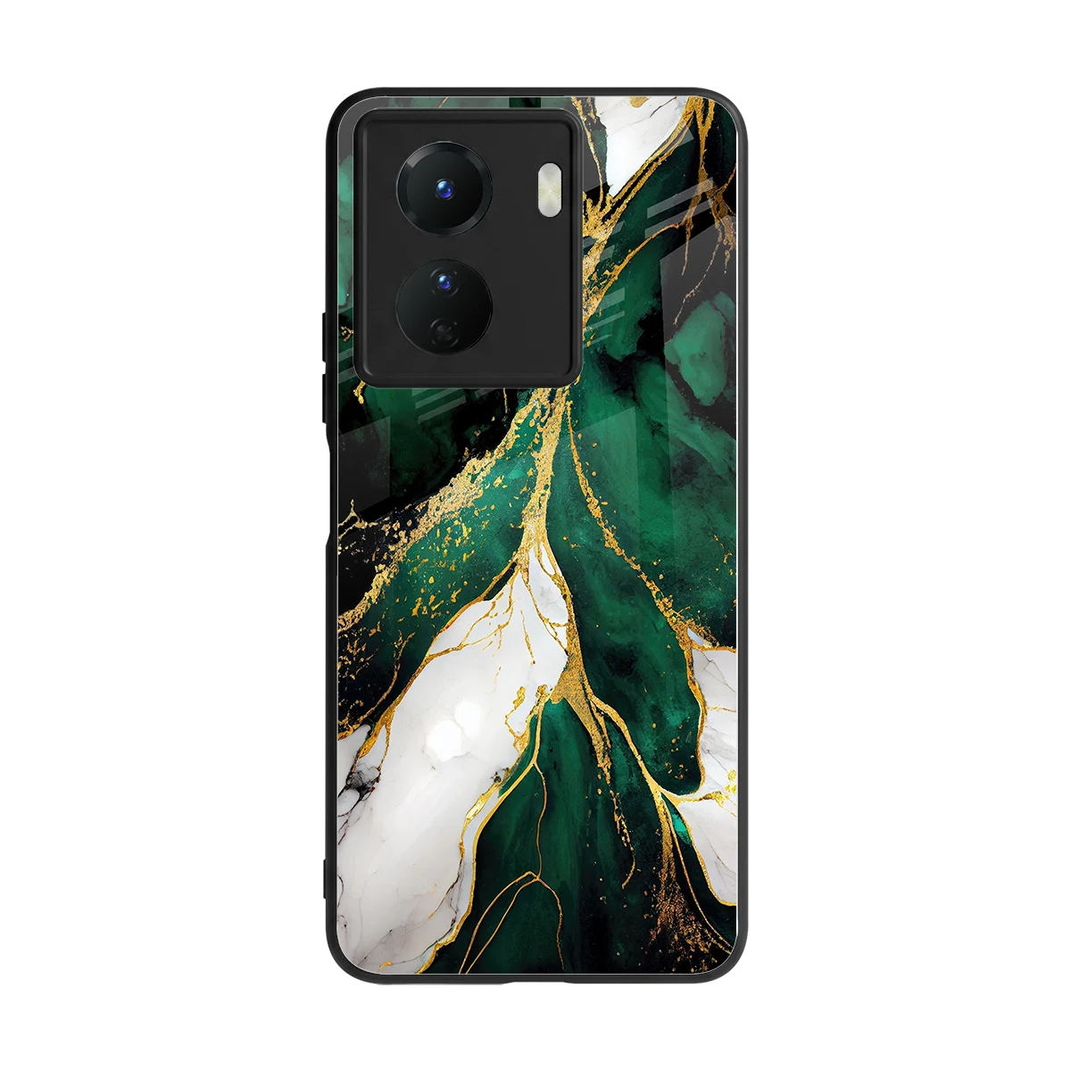 Emerald Luxe back phone cover | glass case for vivo y16