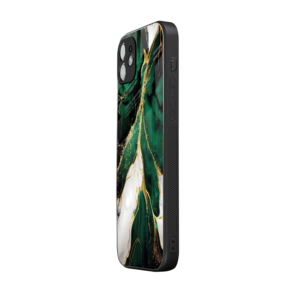 Emerald Luxe iphone 12 mobile cover | shockproof glass phone case