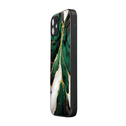 Emerald Luxe iphone 11 mobile cover | shockproof glass phone case