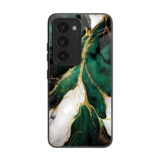 Emerald Luxe back phone cover | glass case for redmi 15 5g