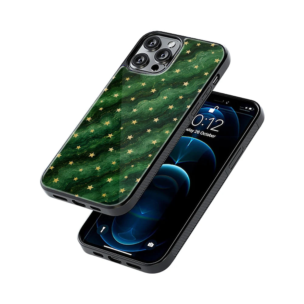 Protective Glass Back Phone Case Compatible with iPhone, Samsung, OnePlus, Pixel & More