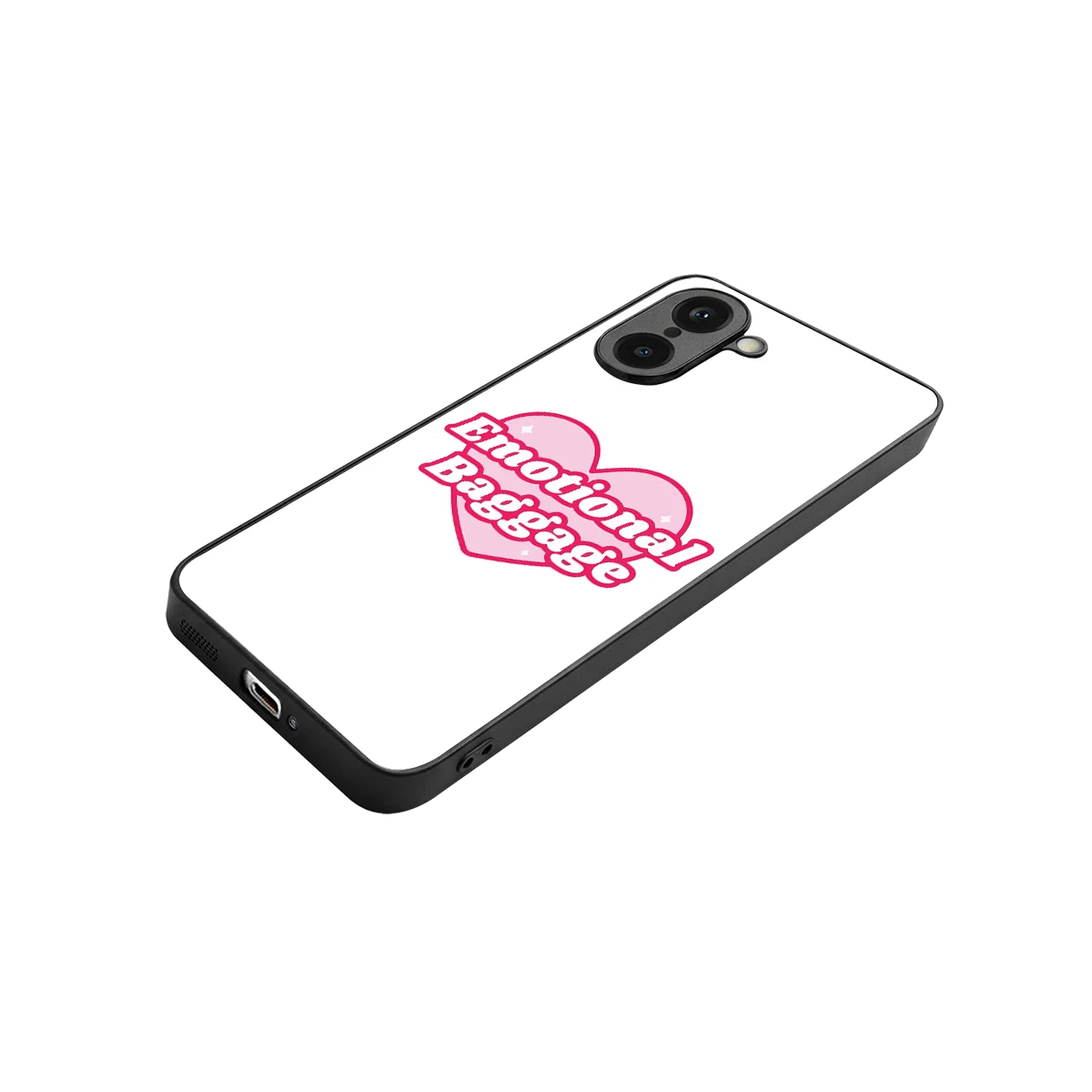 Emotional Baggage stylish phone case for oneplus nord ce5 5g | glossy glass and slim fit