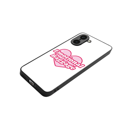 Emotional Baggage stylish phone case for oneplus nord ce5 5g | glossy glass and slim fit