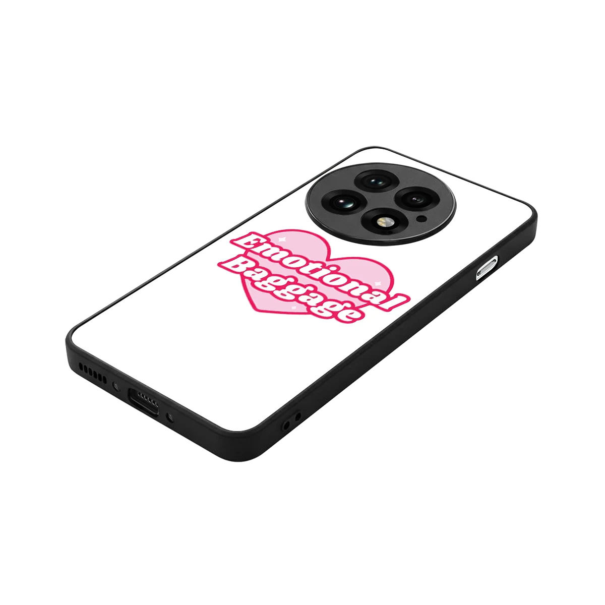 Emotional Baggage stylish phone case for oneplus 13 | glossy glass and slim fit