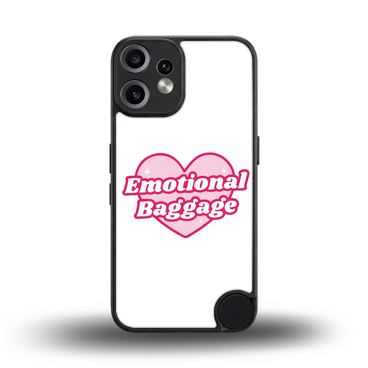 Emotional Baggage back phone cover | glass case for cmf nothing phone 2 pro