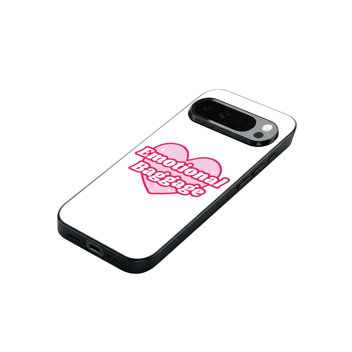Emotional Baggage stylish phone case for google pixel 10 pro xl | glossy glass and slim fit