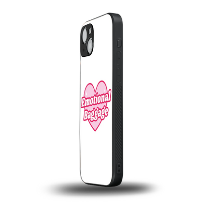 Emotional Baggage iphone 14 plus mobile cover | shockproof glass phone case