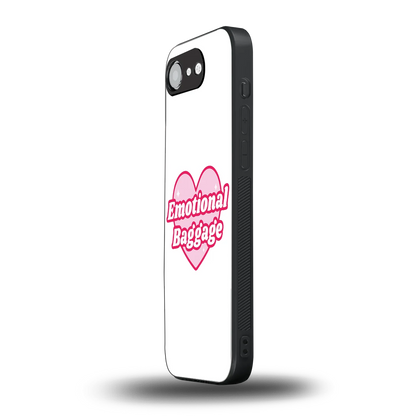 Emotional Baggage iphone 16e mobile cover | shockproof glass phone case
