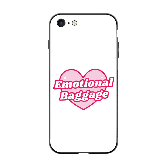 Emotional Baggage back phone cover | glass case for iphone se 2020