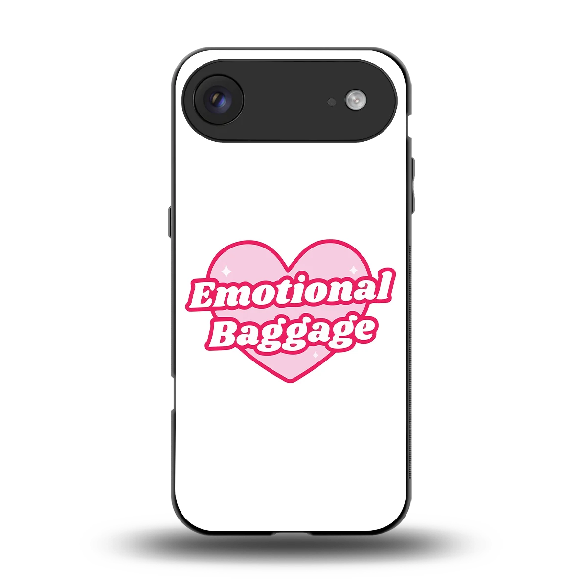 Emotional Baggage back phone cover | glass case for iphone air