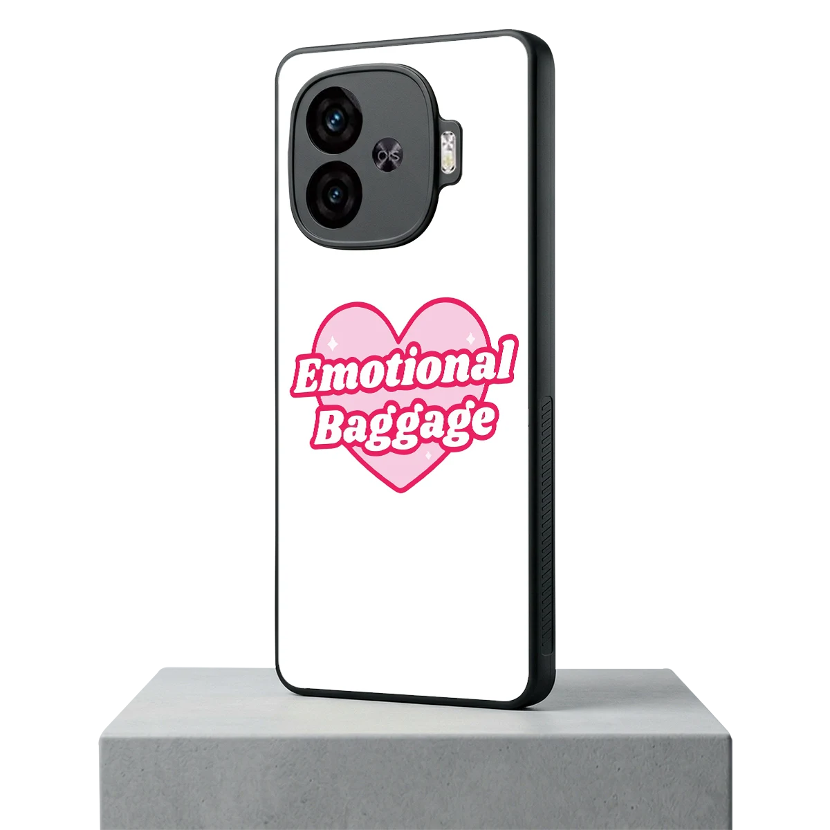 Emotional Baggage iqoo neo 10r 5g mobile cover | shockproof glass phone case